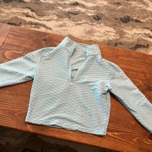 Buffbunny cropped long sleeve top